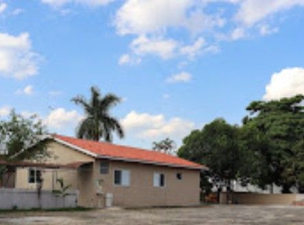 Vista externa da casa
